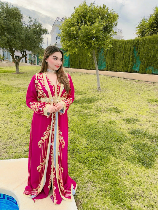 Lebsa de novia , Tekchita Ahlam , vestido de fiesta marroquí