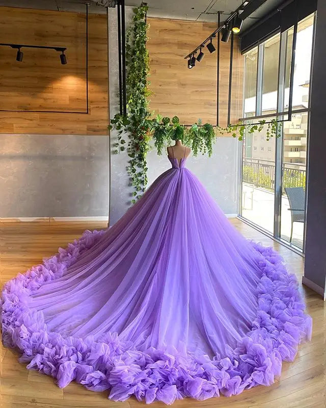 Vestido de novia de tul con hombros descubiertos y escote en V, vestido de novia con cuentas, plisado, preciosos vestidos de boda, tirantes finos, vestido de novia