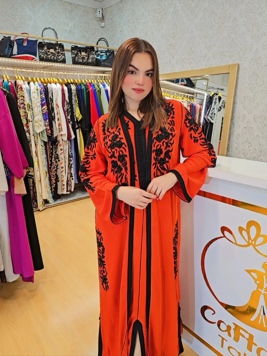 Caftan chadia kimono 2 piezas  ,ropa árabe islámica marroqui, , caftán Abaya,Vestido largo musulmán de fiesta Eid