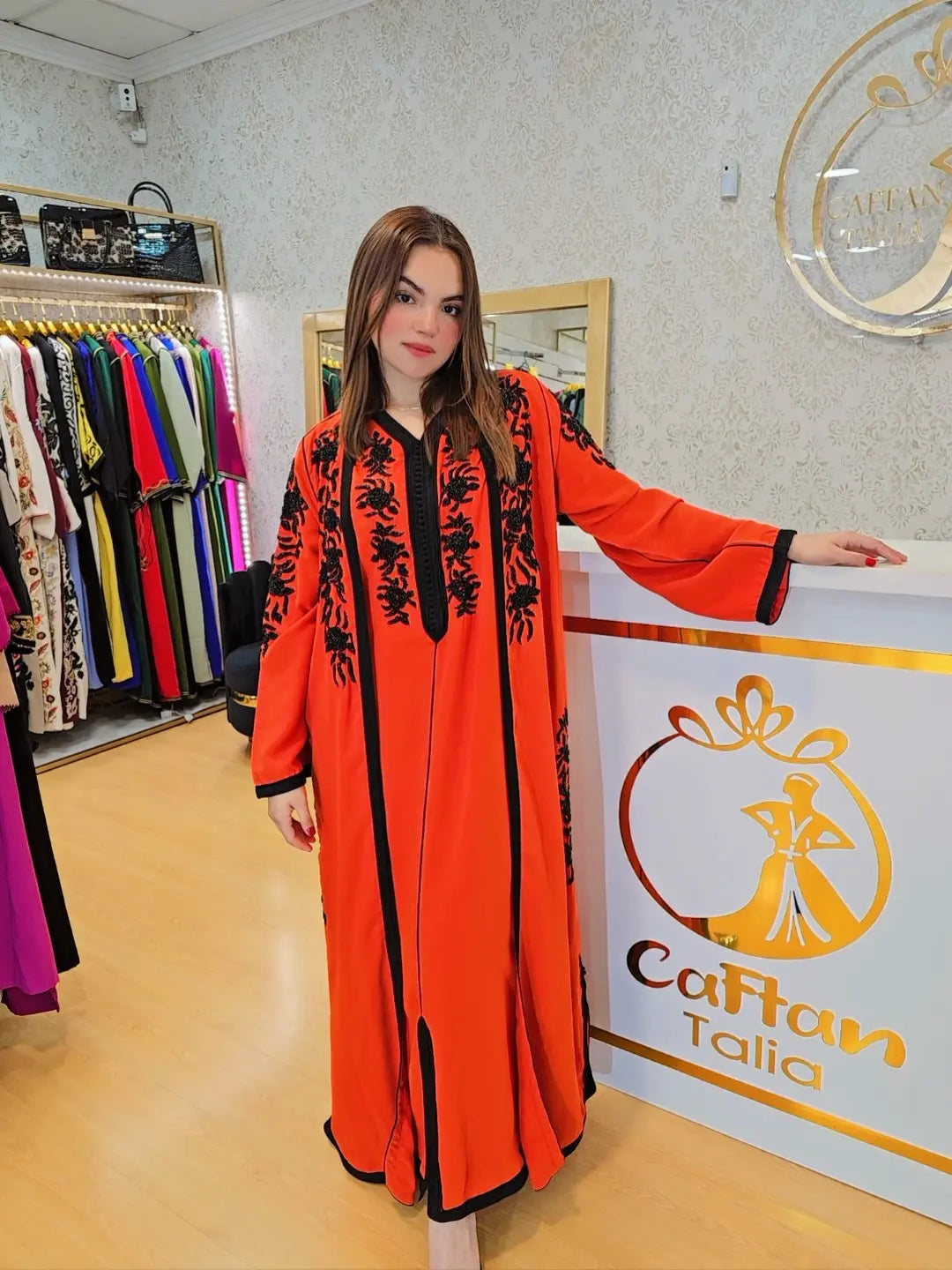 Caftan chadia kimono 2 piezas  ,ropa árabe islámica marroqui, , caftán Abaya,Vestido largo musulmán de fiesta Eid